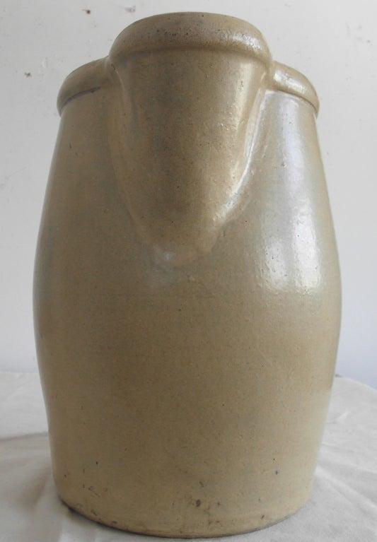 Monumental Yellow Ware Pitcher 1