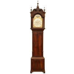 Antique Superb Gothic Cased Longcase Clock