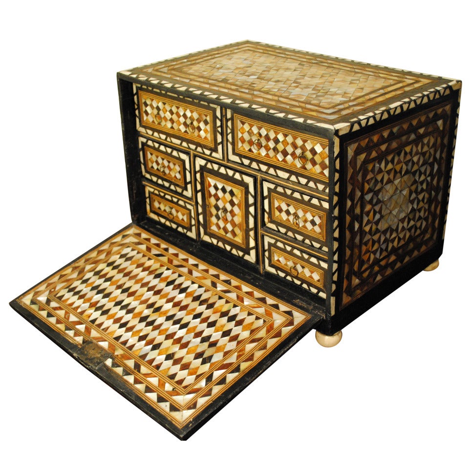 Rare Islamic Table Cabinet