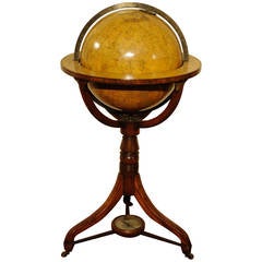 A Regency celestrial globe by Cary