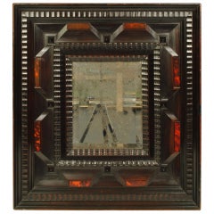 Rare 17th Century Flemish Mirror