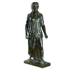 Italian Bronze Figure Of Diane De Gabils 