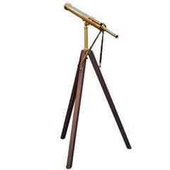 Antique Superb Example Of A Dolland Telescope