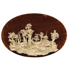 Amazing Ivory carved picture