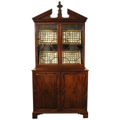 Mahogany bookcase