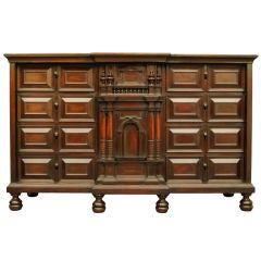 King wood cabinet