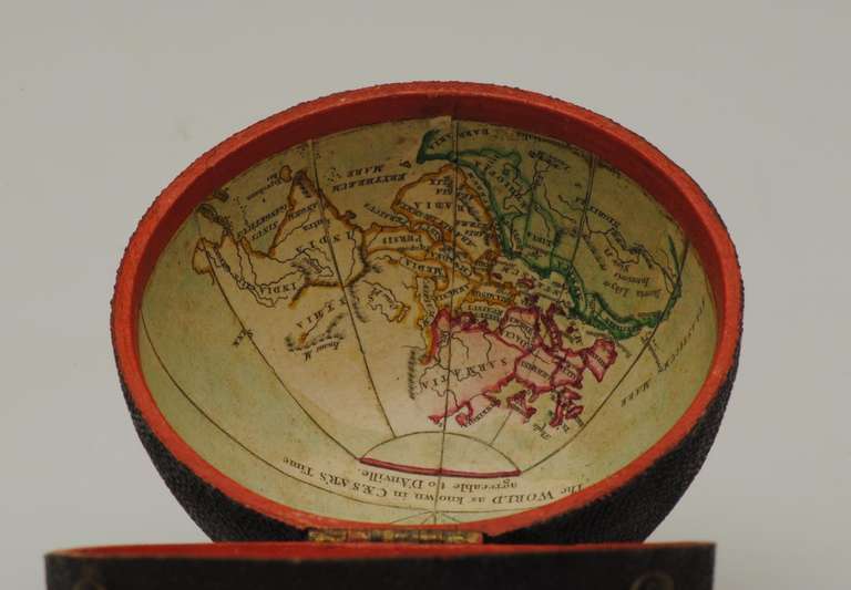 English Cary pocket globe