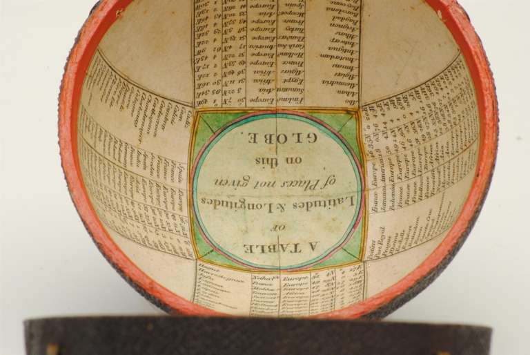 18th Century and Earlier Cary pocket globe