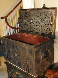 German strong box or amarda chest