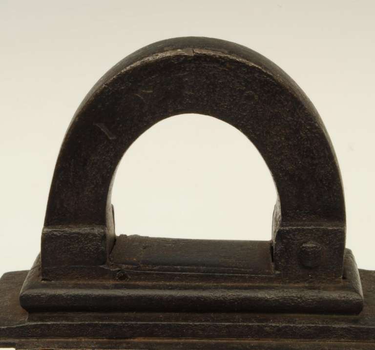 Rare dated 16th century German padlock In Excellent Condition In Lincolnshire, GB