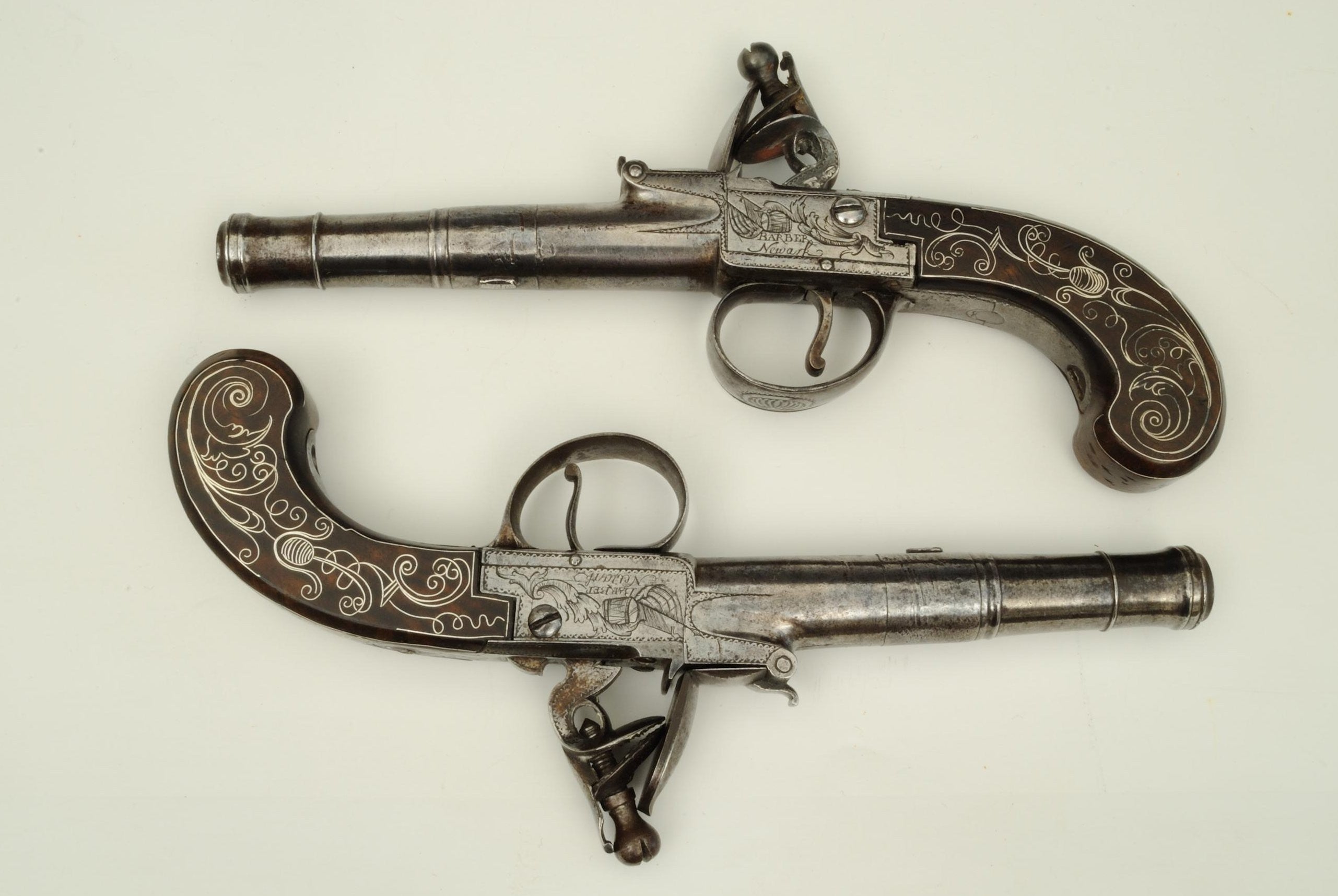 Pair of box lock pistols