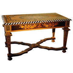 marquetry table