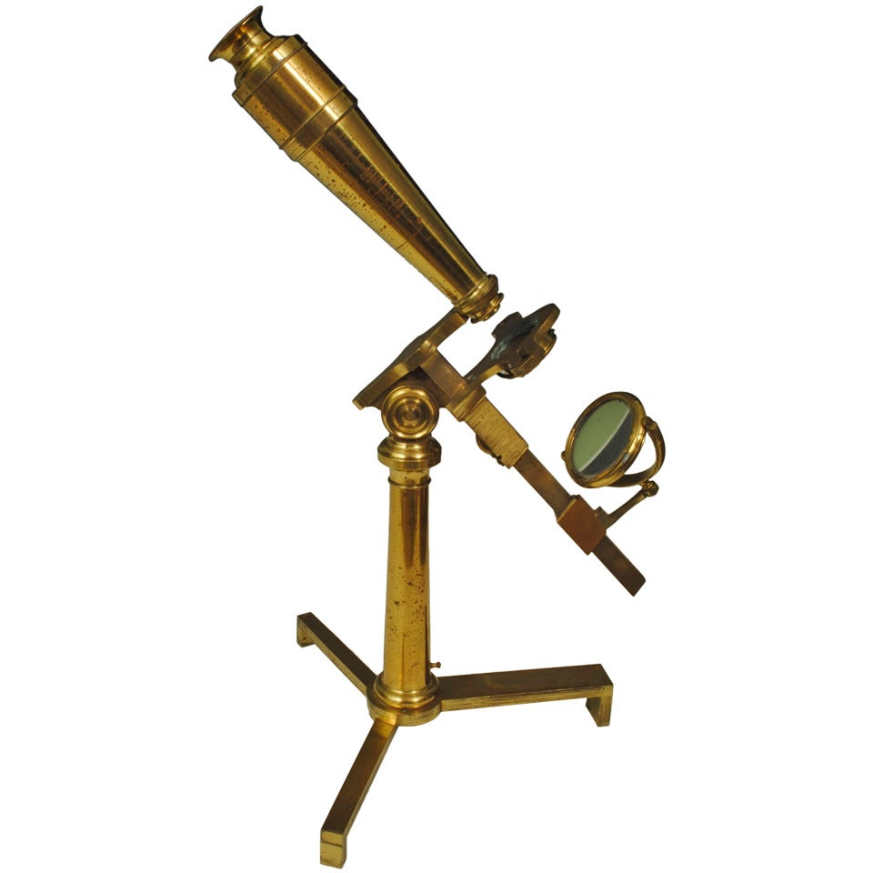 Rare microscope by Ramsden