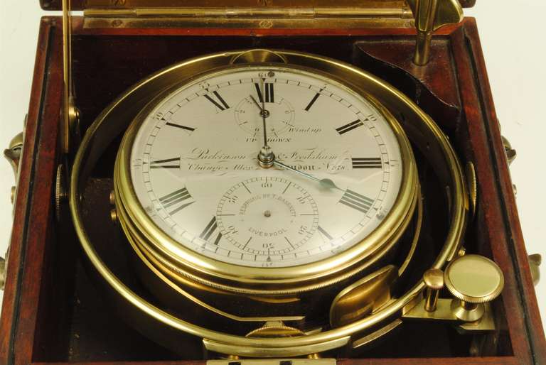 8 day marine chronometer for sale