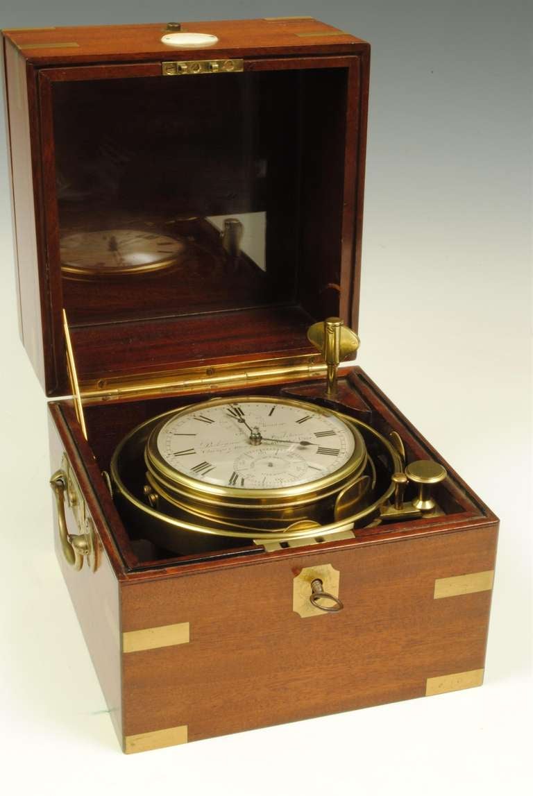 Rare 8 day marine chronometer 

This fine example is numbered 978.
