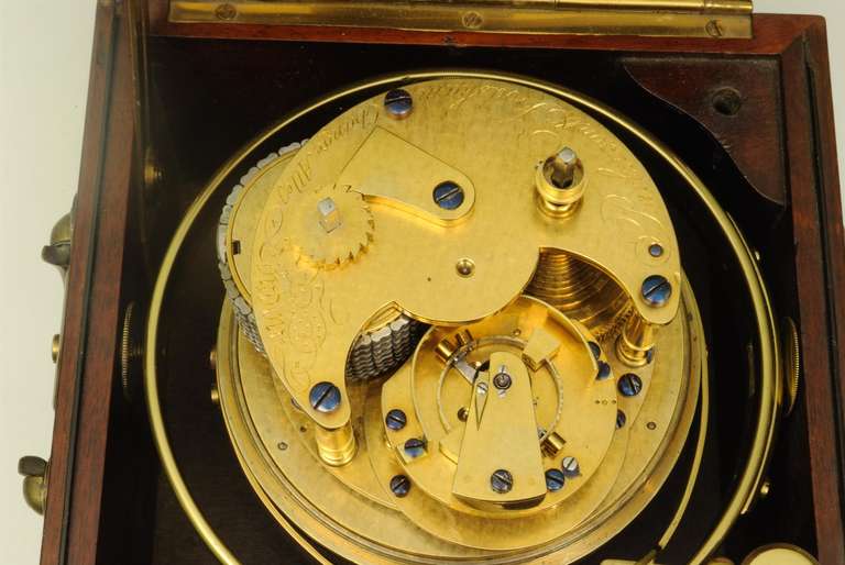 19th Century Rare 8 Day Marine Chronometer
