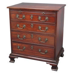 Small mahogany chest