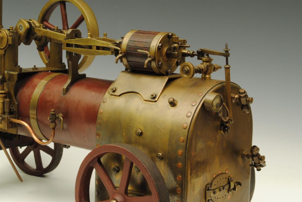19th Century Model steam traction engine