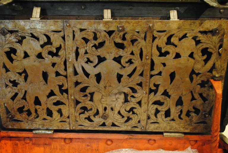 German Painted Strong Box 1