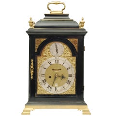 Ebonised Bracket Clock