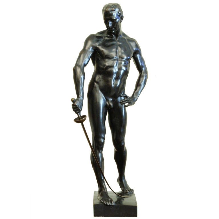 Bronze Fencer