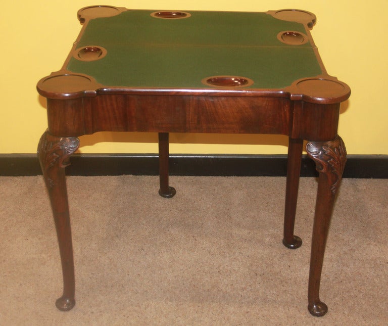 18th Century and Earlier A Pair of Georgian Mahogany Tables For Sale
