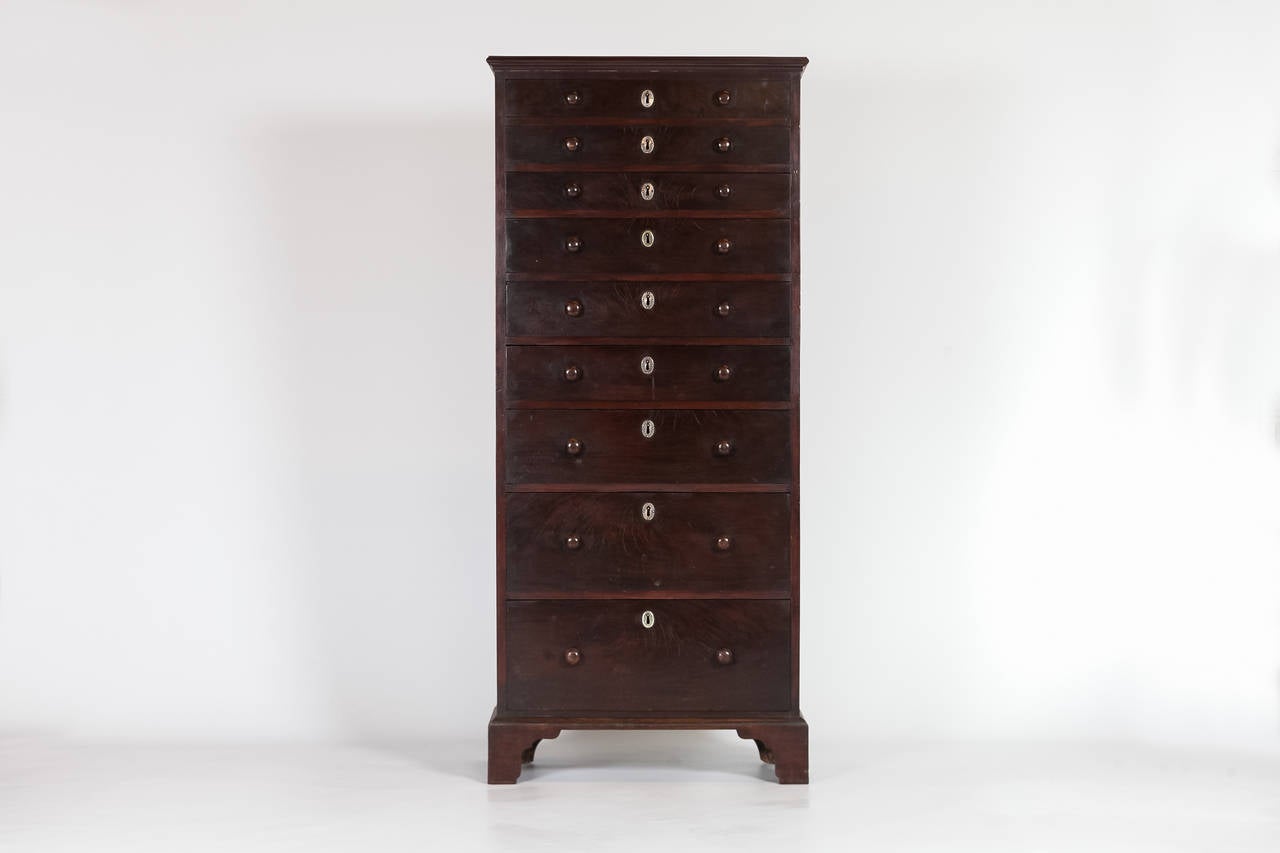 An Irish 18th Century Tallboy