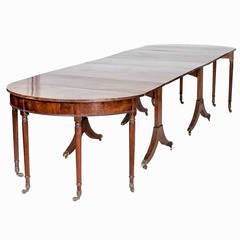 Regency Dining Table by Gillows of Lancaster