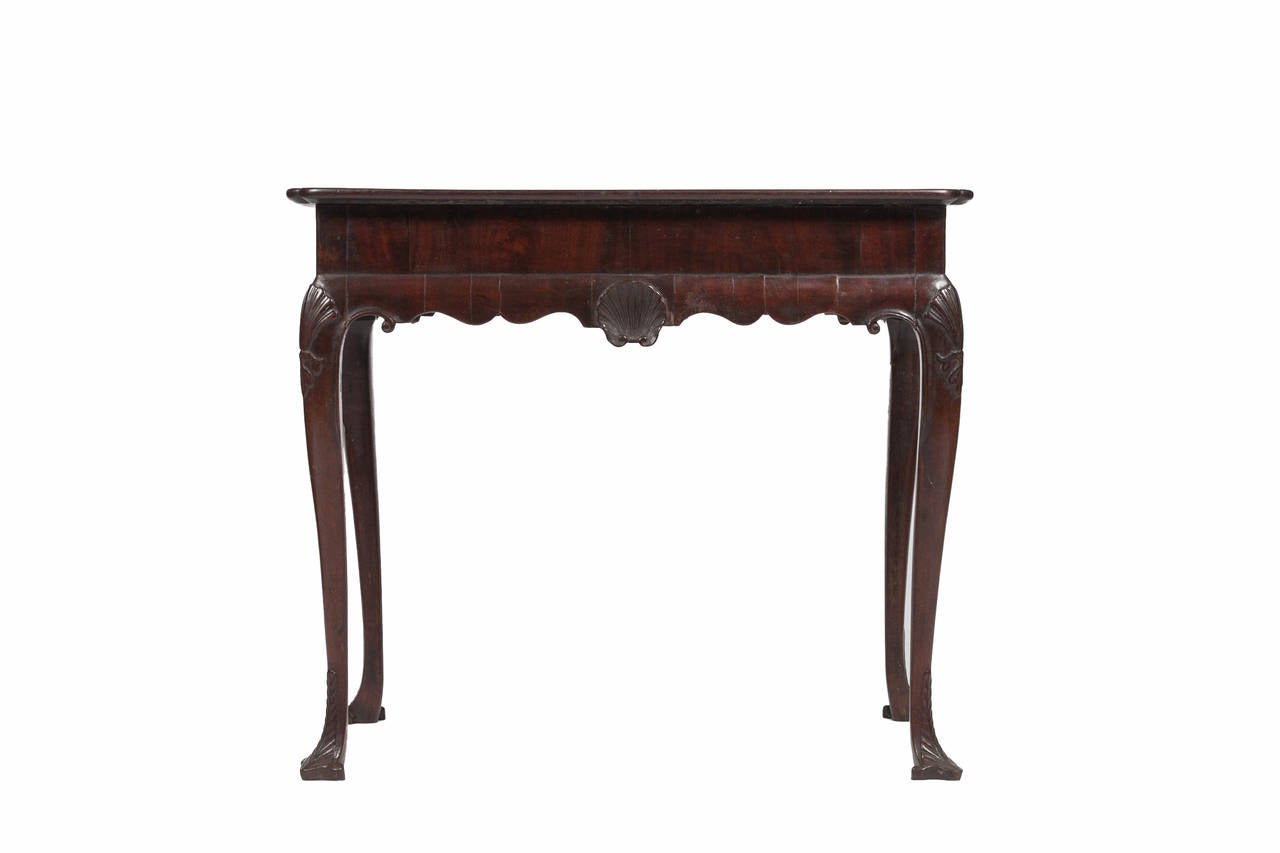 18th Century Irish Mahogany Silver Table