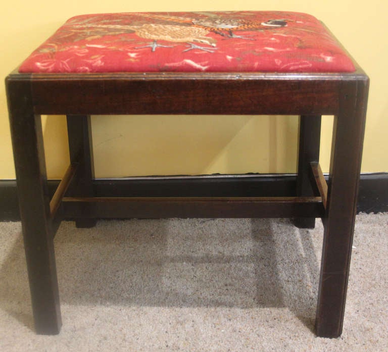 Pair of Georgian Stools In Excellent Condition In Dublin, IE