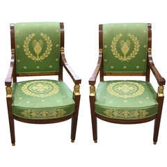 A Pair of 19th Century French Chairs.