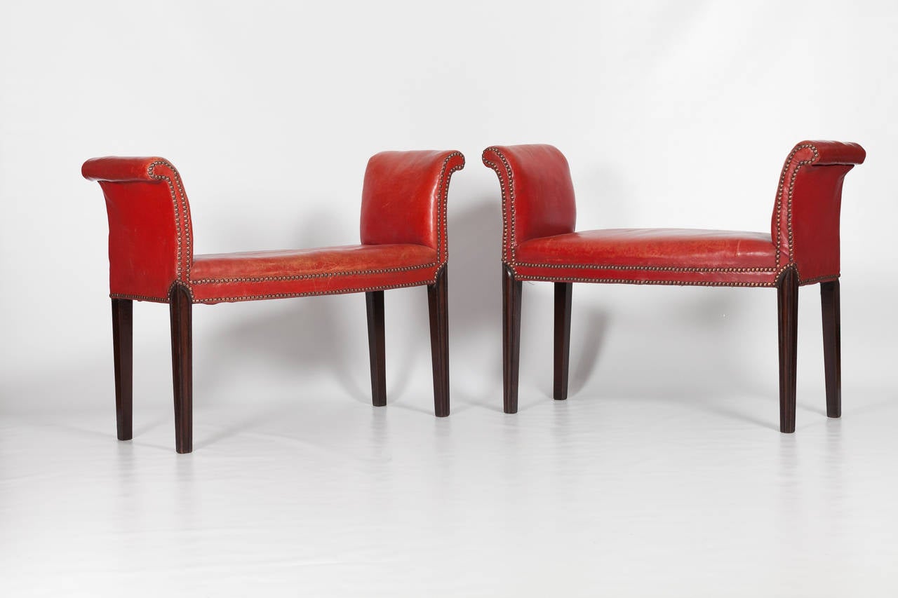 A pair of Georgian Window Seats.