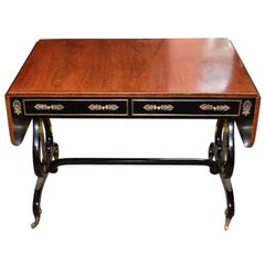 A Regency Rosewood Sofa Table.