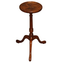 A Georgian Yew Wood Wine Table Antique A Georgian Yew Wood Wine Table