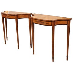A pair of Georgian Console Tables