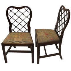 A Pair of Georgian Chairs.