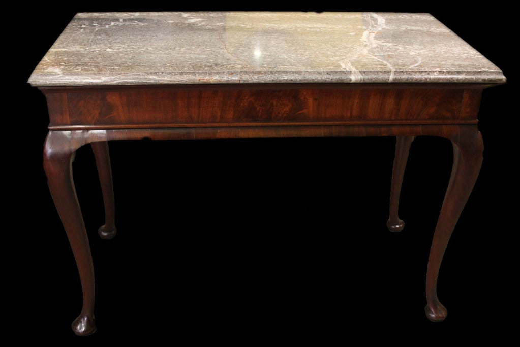 An Irish George I Mahogany Hall or Centre Table