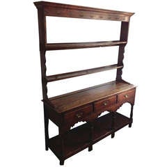 Antique Welsh dresser of small size