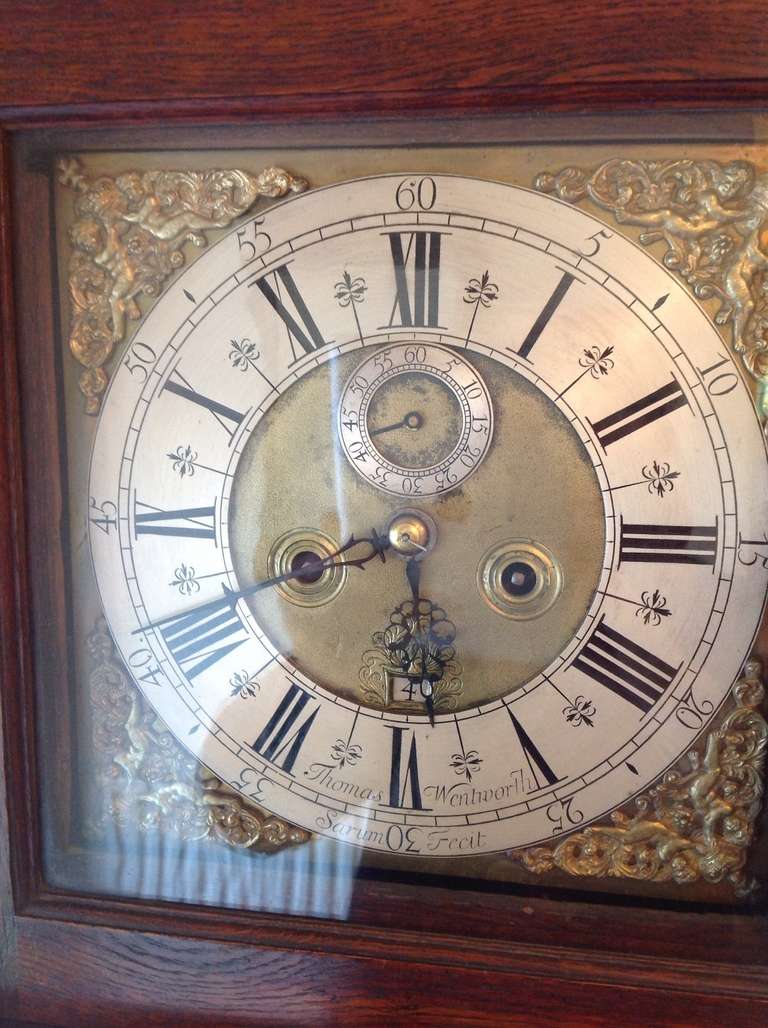 Oak Long Case Clock  In Excellent Condition In London, GB