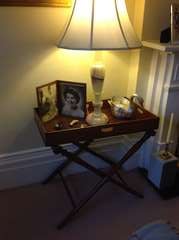 A good mahogany butlers tray of conventional rectangular form Antique A good mahogany butlers tray of conventional rectangular form