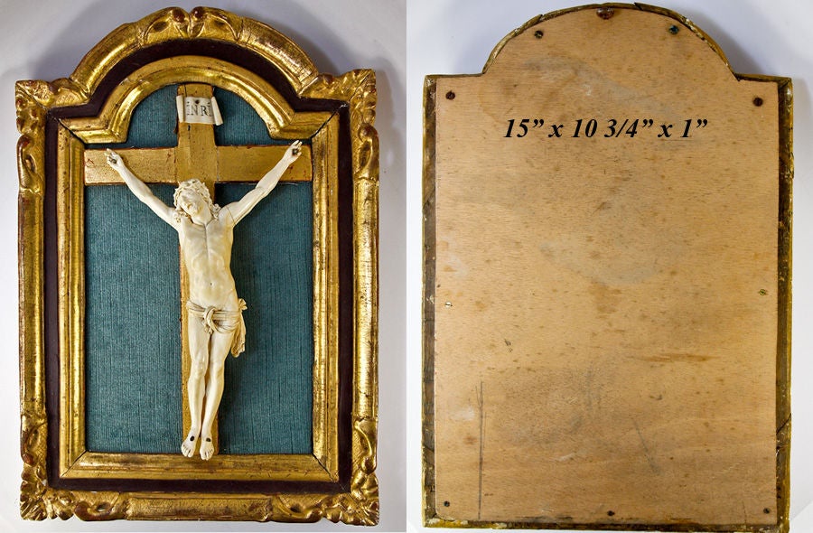 antique ivory crucifix