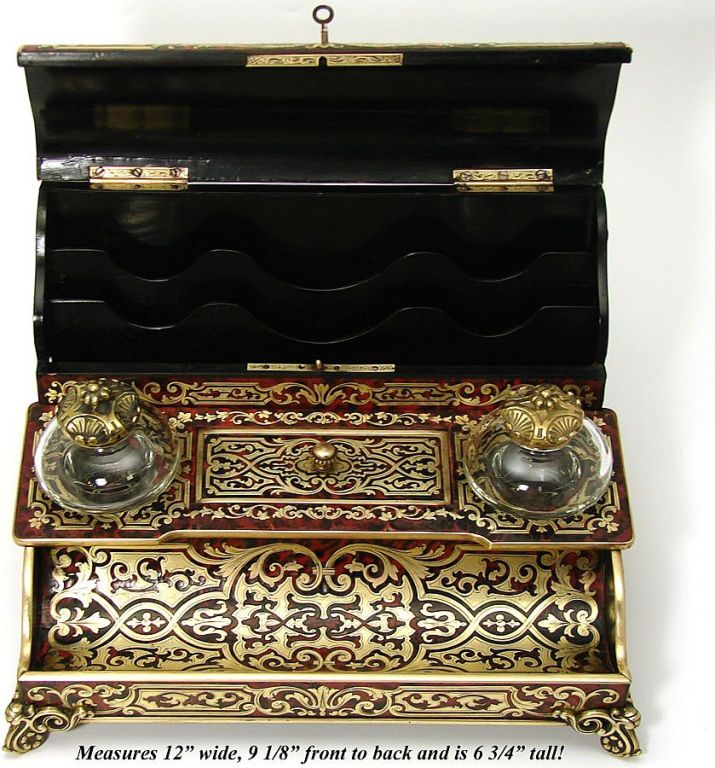 Antique French Boulle 12