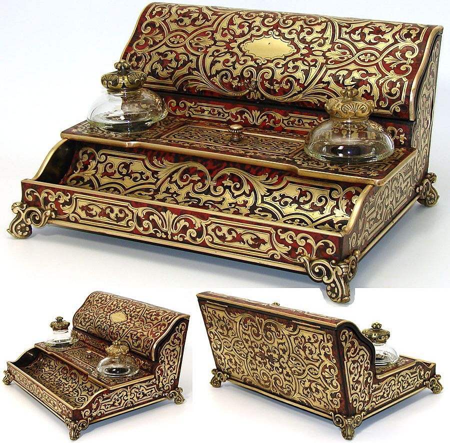 Antique French Boulle 12