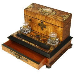 Antique French Grand Tour Writer's Box or Ecritoire, 1855 Expo
