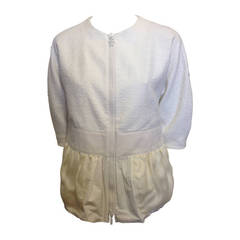 Moncler White Zip Jacket 6