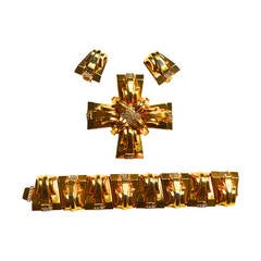 William De Lillo Deco Style Parure 4