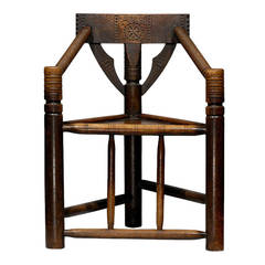 Antique Welsh Corner Chair