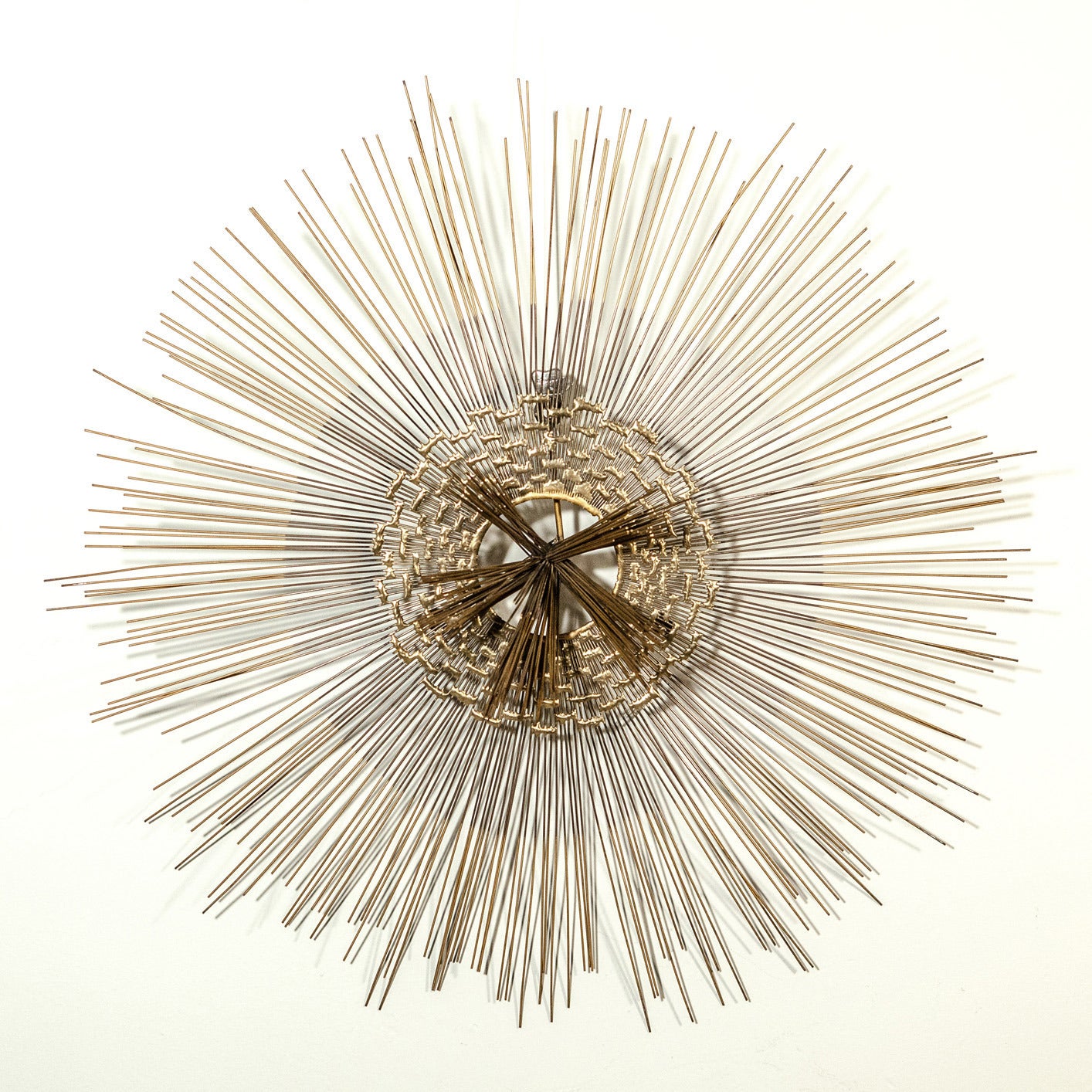 A 1970s Abstract 3D Urchin Wall Sculpture For Sale
