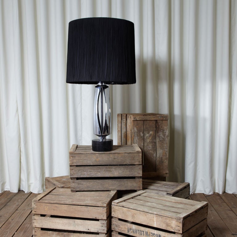 Oversized Table Lamp by The Laurel Lamp Co