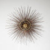 Beautiful Starburst Metal Wall Sculpture
